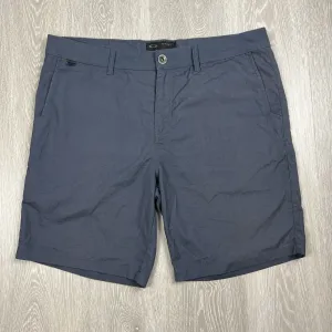 Oakley Mens Blue-Grey Chino Shorts Size 38