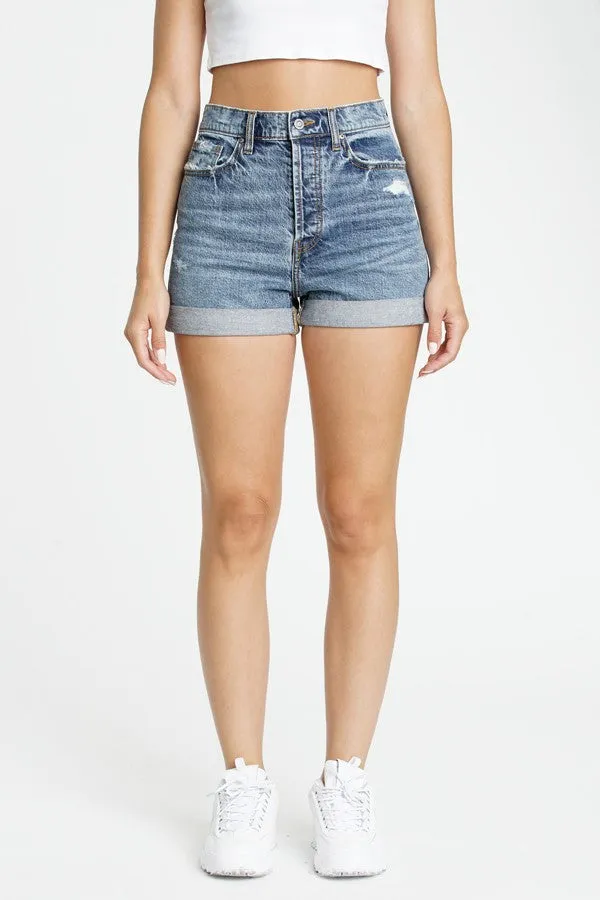 Oceana High Rise Mom Short