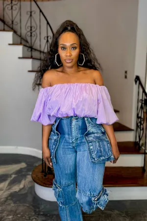 OFF THE SHOULDER TOP