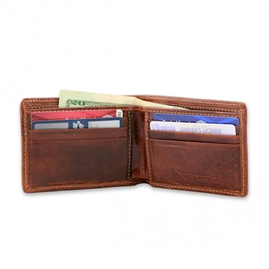 Ohio State Needlepoint Bi-Fold Wallet