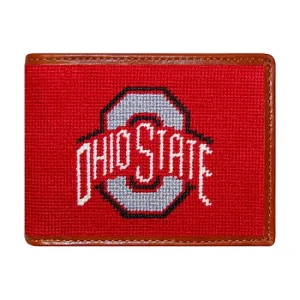 Ohio State Needlepoint Bi-Fold Wallet