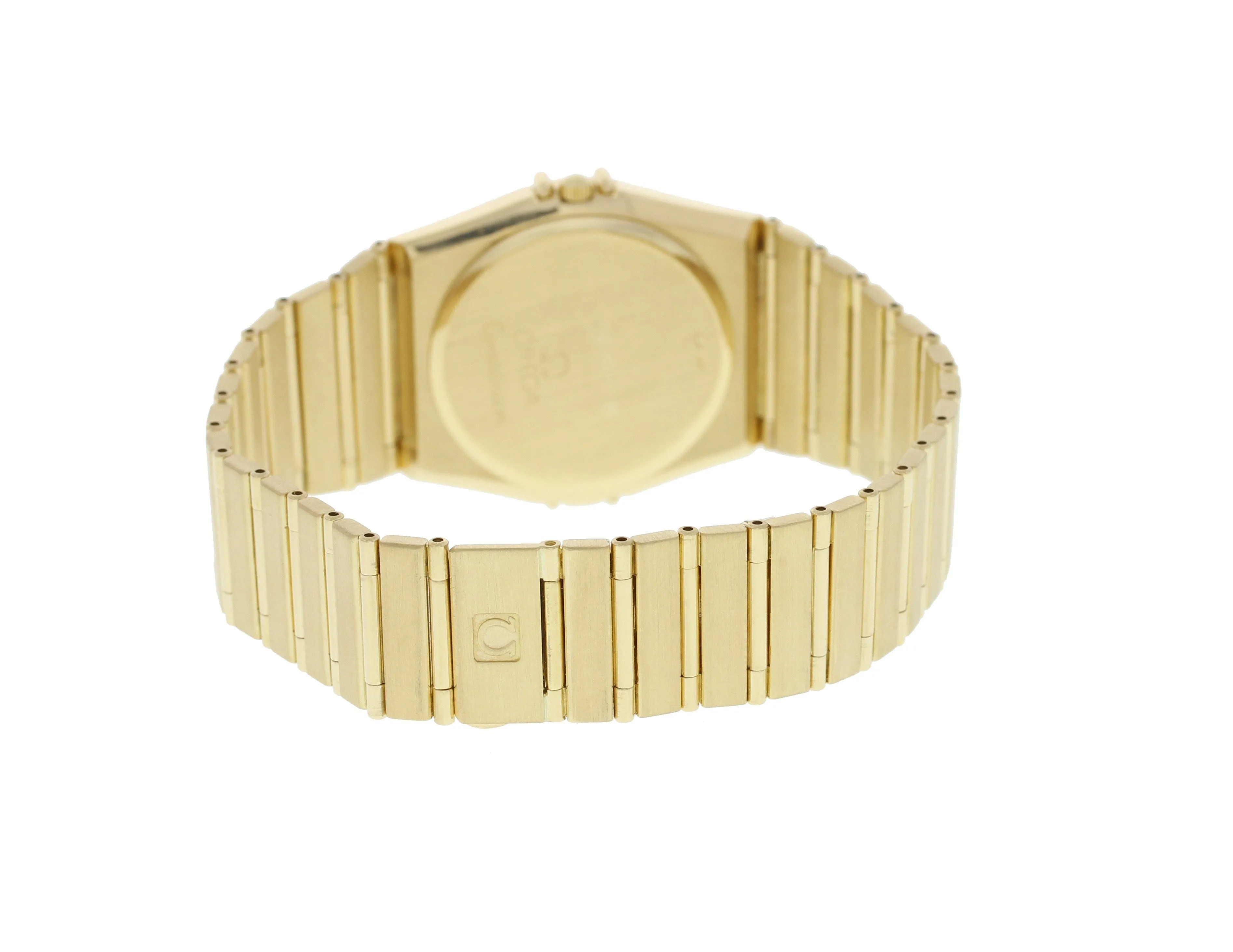 Omega Constellation 18K Yellow Gold And Diamonds Watch