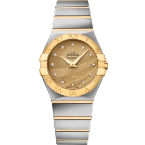 Omega Constellation 27 mm, steel - yellow gold on steel - yellow gold