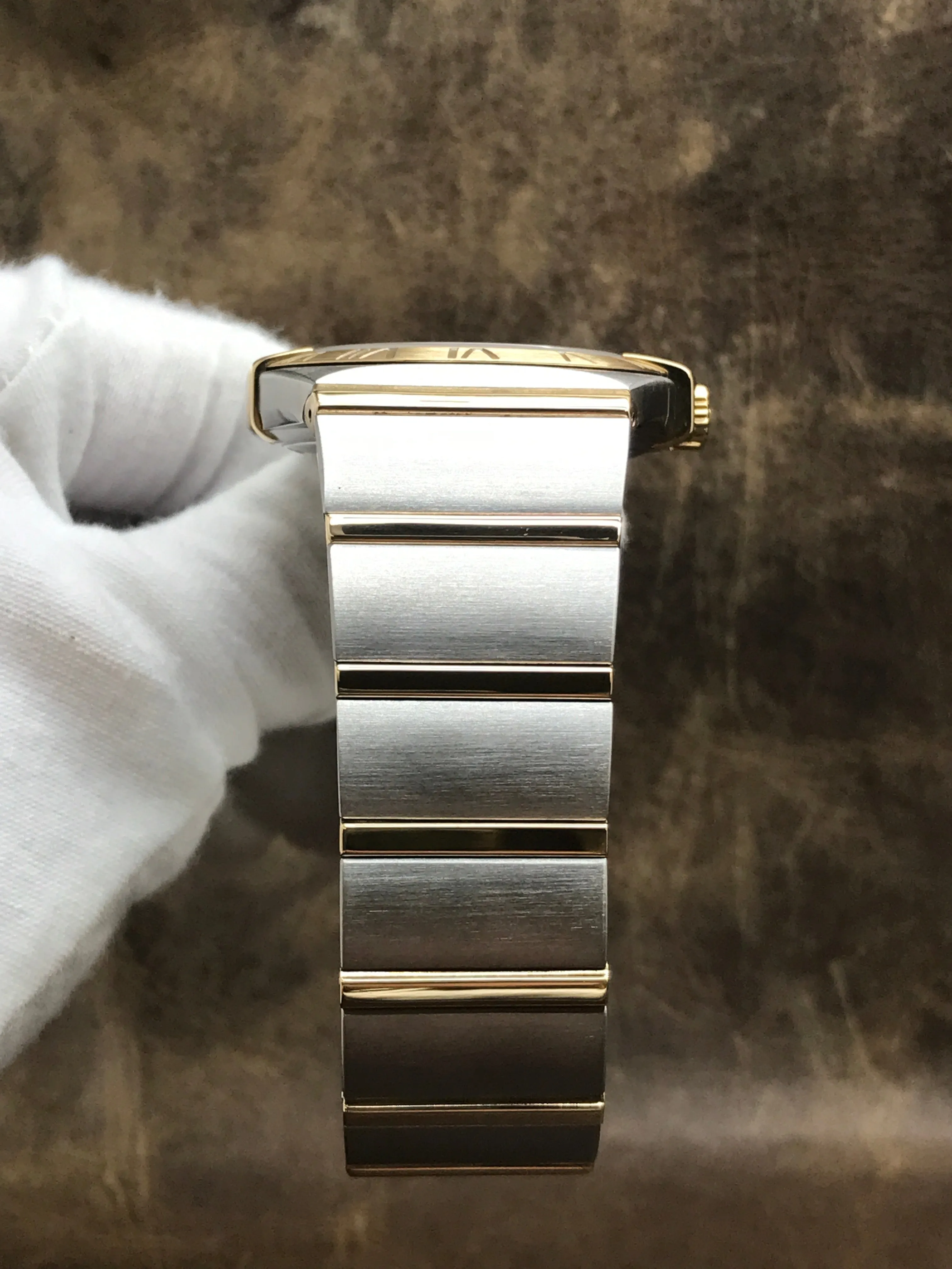 Omega Constellation Double Eagle 1213.30.00 Silver Dial Quartz Watch