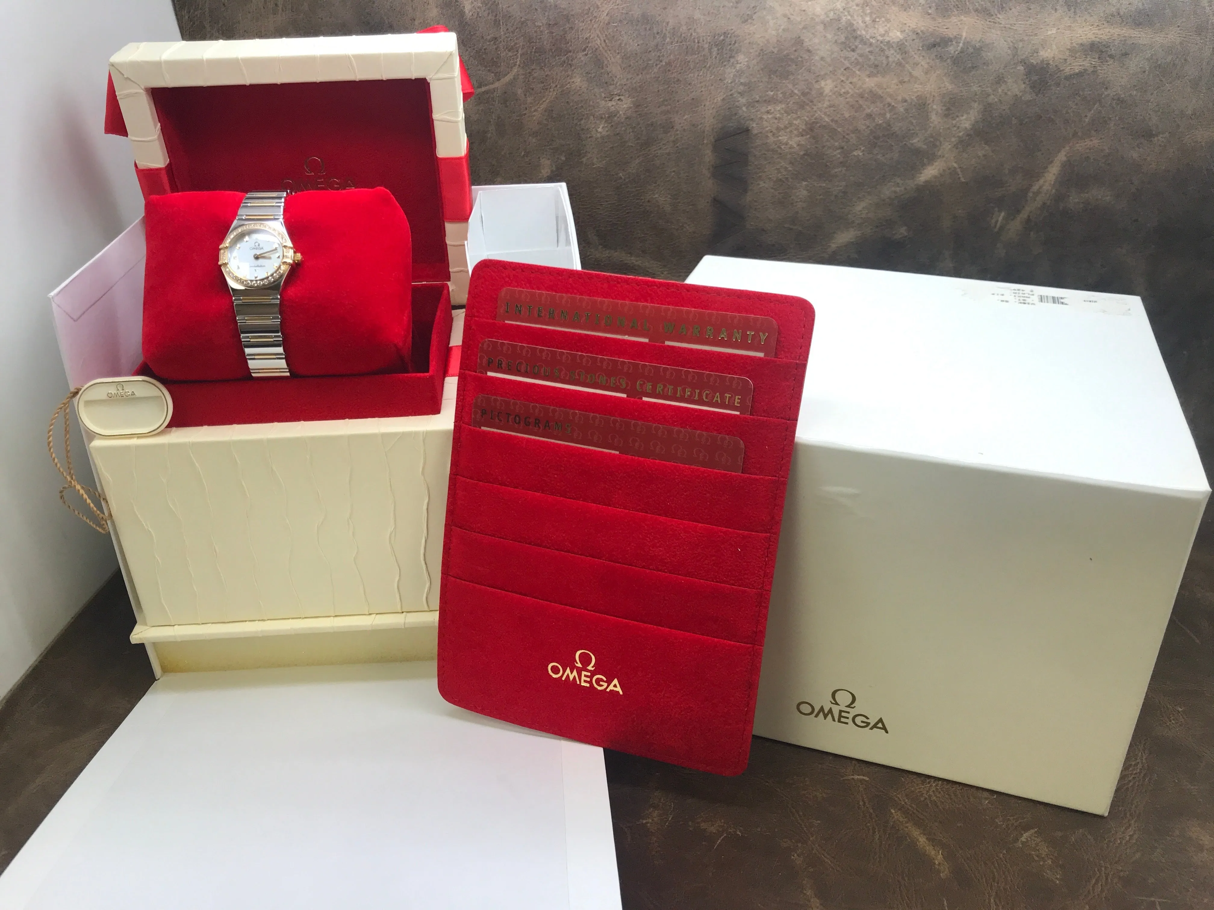 Omega Constellation My Choice 1365.71.00 Mother of Pearl Dial Quartz Women's Watch