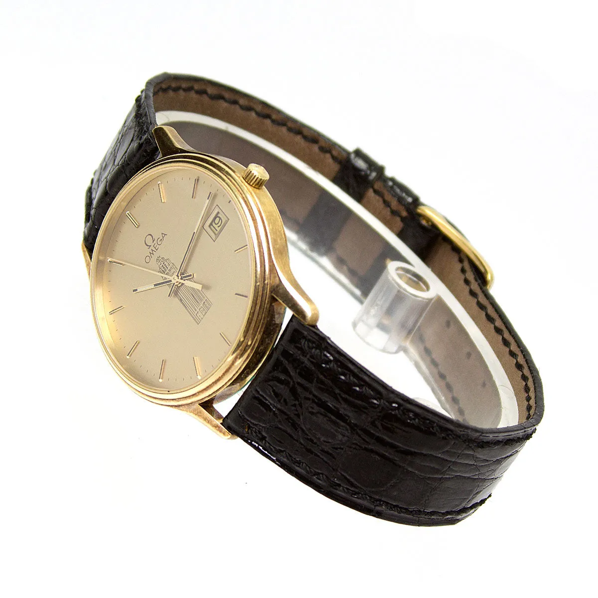 Omega Seamaster 14k Chicago Tribune Award Watch