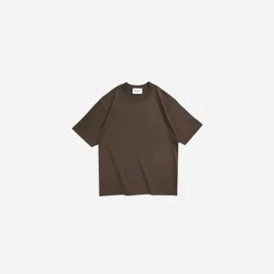 Oversized Essential Basic Tee