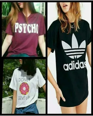 Pack Of 3 - Multicotton Printed T-Shirt For Women