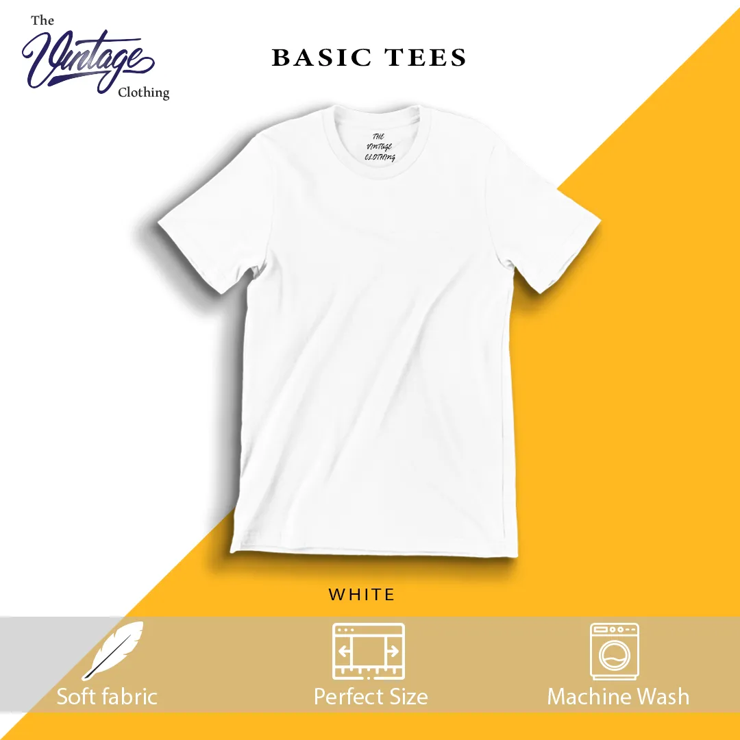 Pack of 3 plain Half sleeves T-Shirt