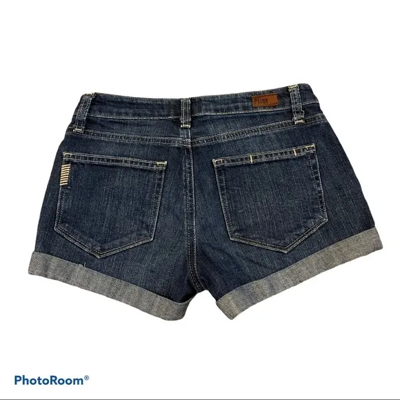Paige Jimmy Jimmy Jean Denim Cuffed Shorts size 23