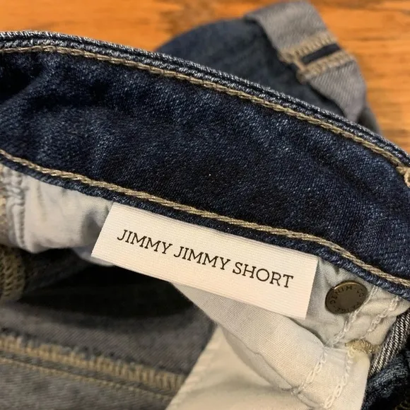 Paige Jimmy Jimmy Jean Denim Cuffed Shorts size 23