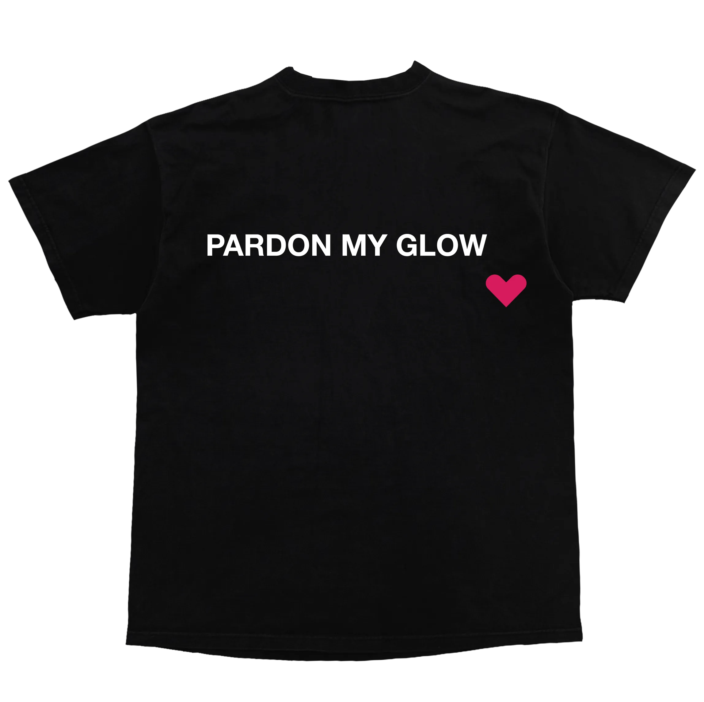 Pardon My Glow Black T-Shirt