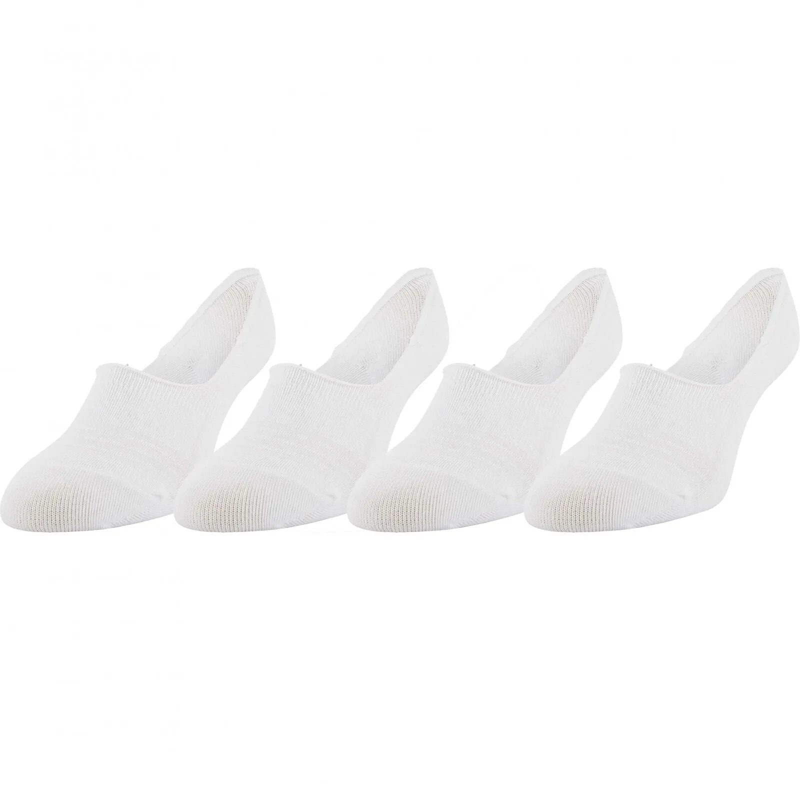Peds Women's 4 Pair Pack Spun Poly Sport Liner Socks