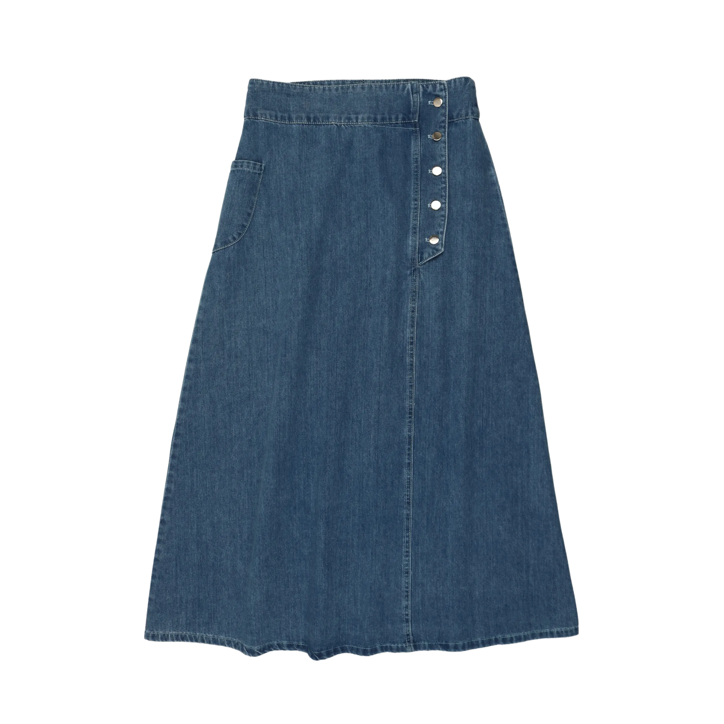 Peony denim skirt by Froo