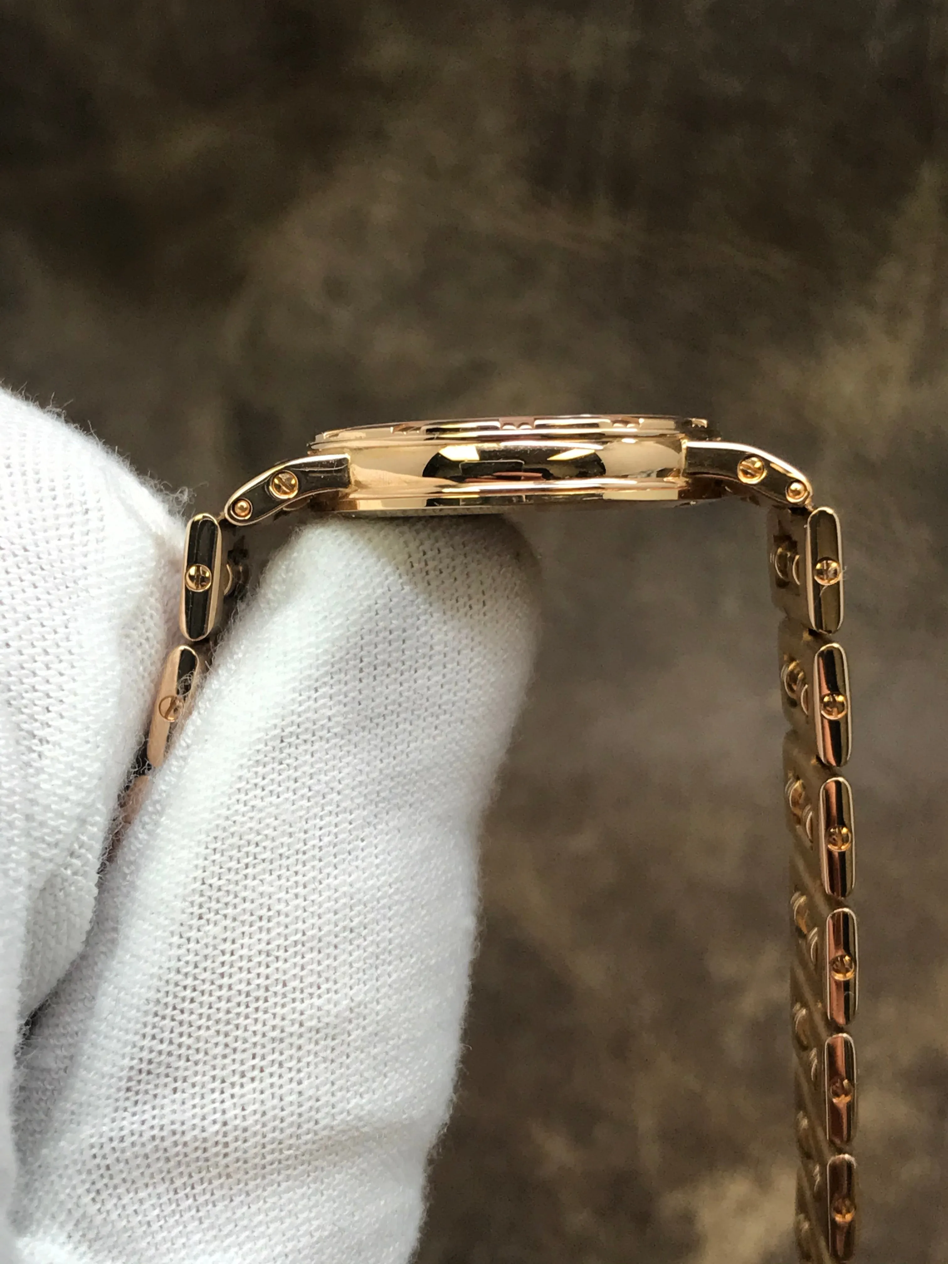 Piaget Dancer 18K Gold 80563/K81 Champagne Dial Quartz Women's Watch