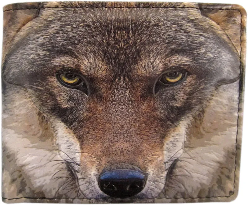 Portrait Of A Wolf Wallet