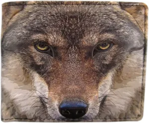 Portrait Of A Wolf Wallet