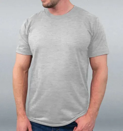 Premium Fine Jersey 100% Cotton T-Shirt
