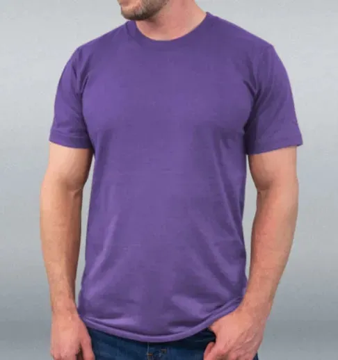 Premium Fine Jersey 100% Cotton T-Shirt