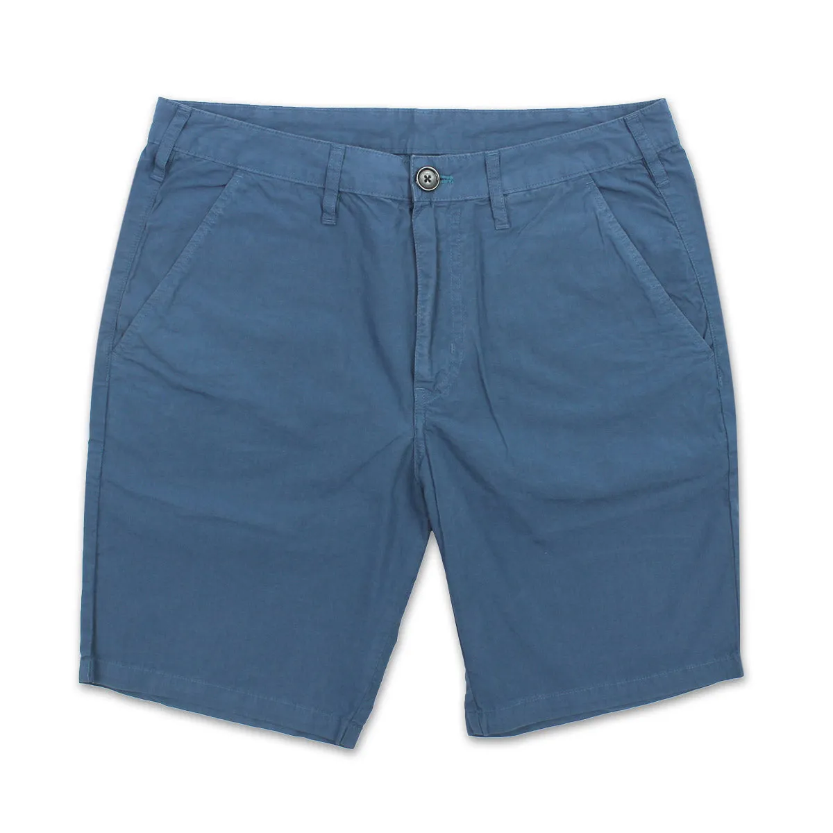 PS Paul Smith - Garment Dyed Chino Shorts in Washed Navy