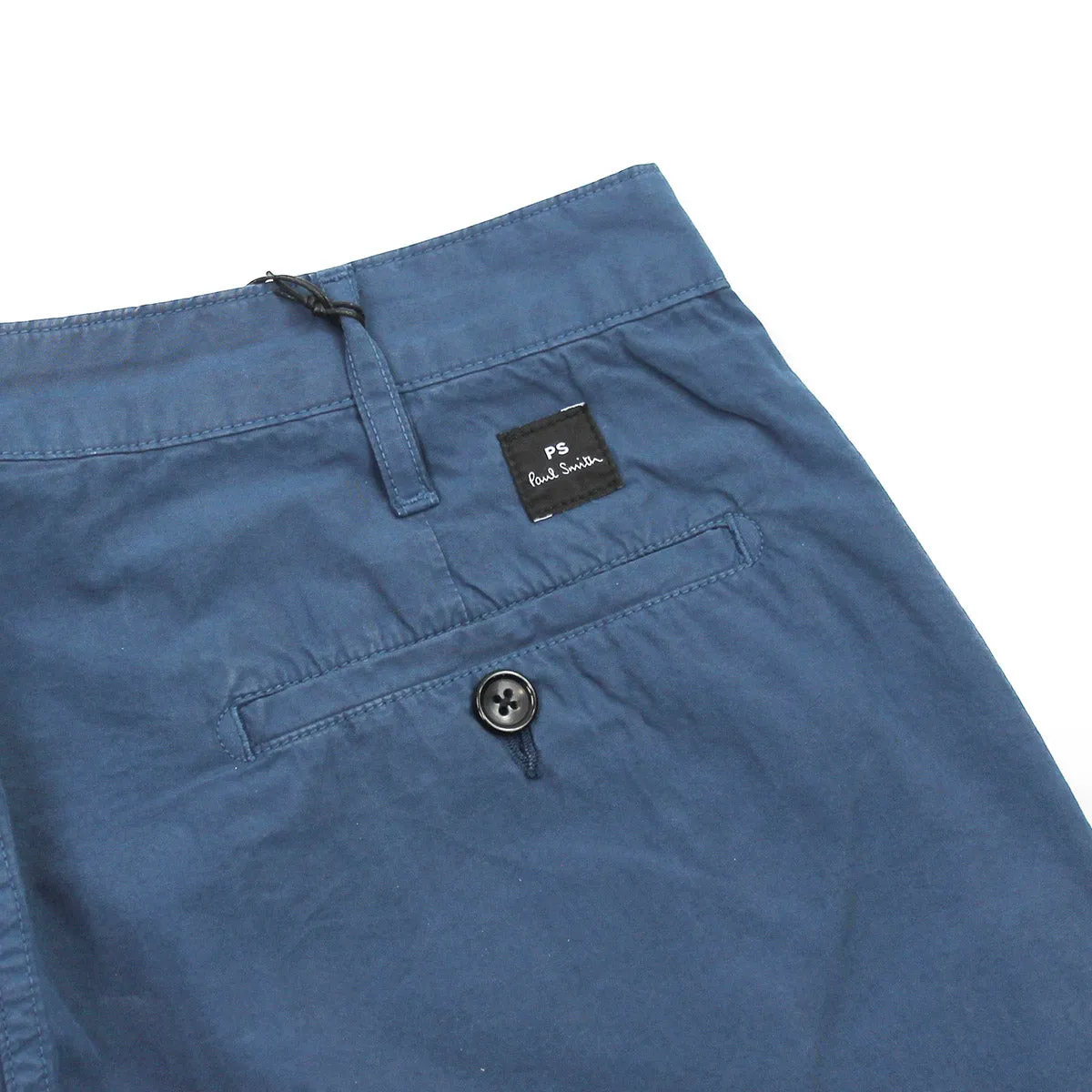 PS Paul Smith - Garment Dyed Chino Shorts in Washed Navy
