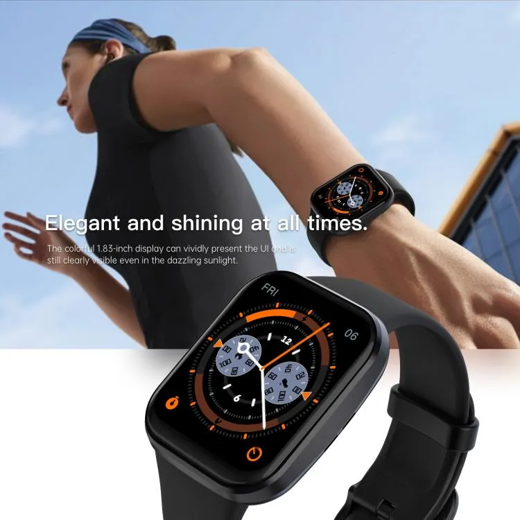 Q23 Pro 1.83 inch Color Screen IP68 Waterproof Bluetooth Call Smart Watch, Support Health Monitoring(Blue)