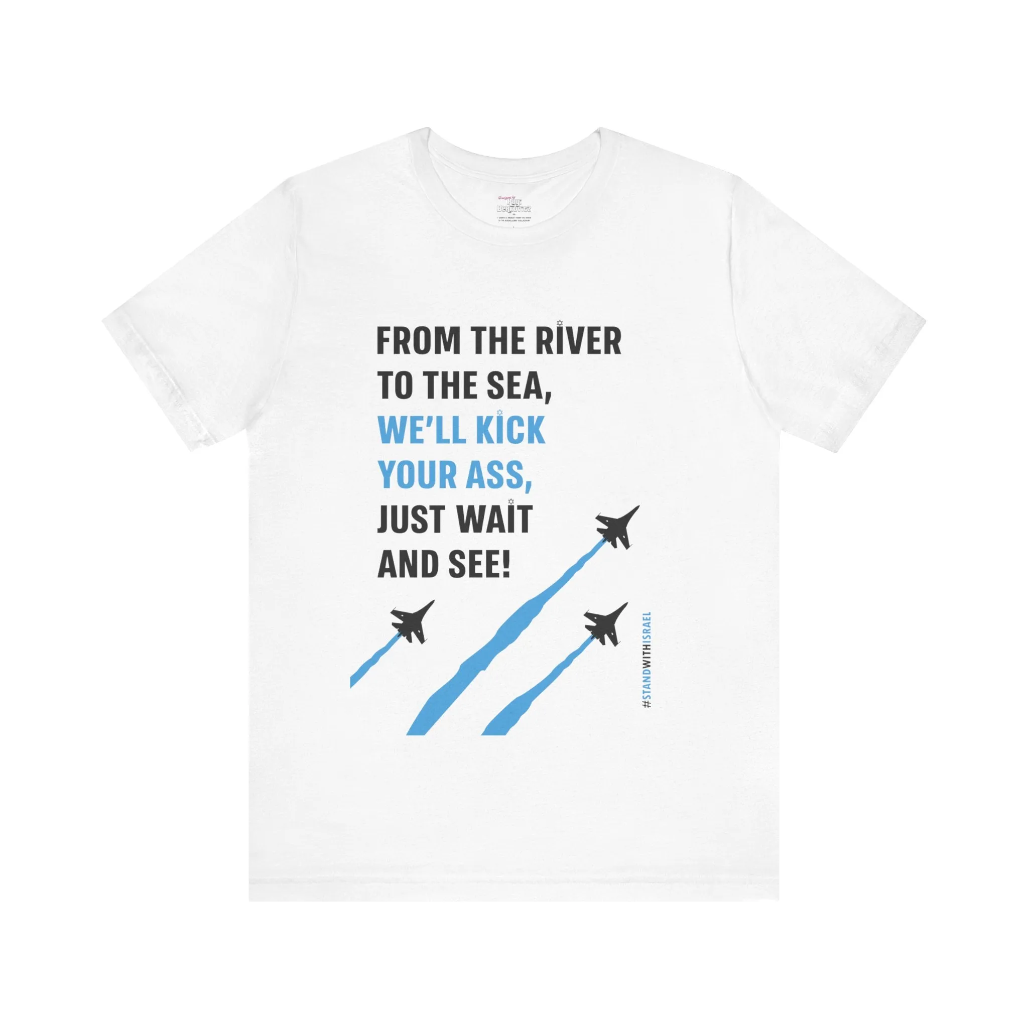"Kick Ass" White T-shirt for Men