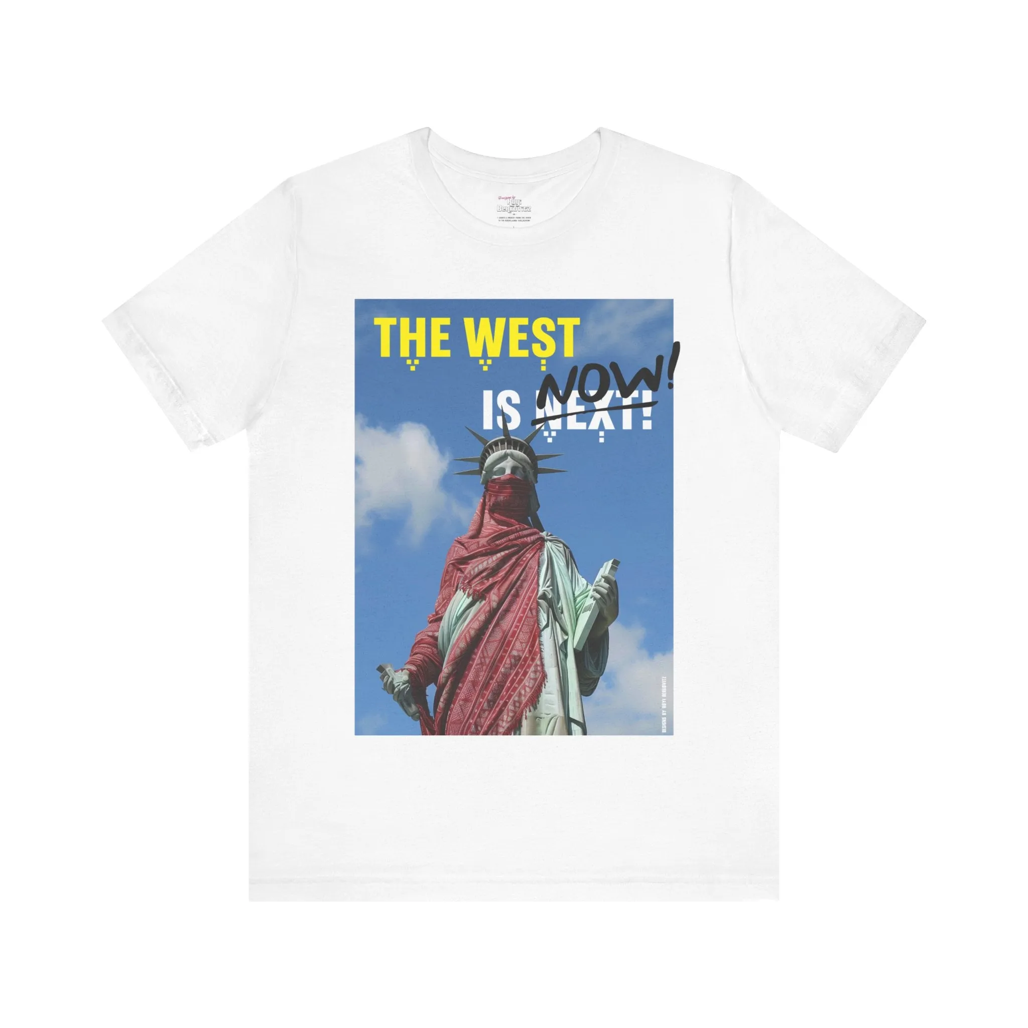 "Lady Oppression" White T-shirt for Men