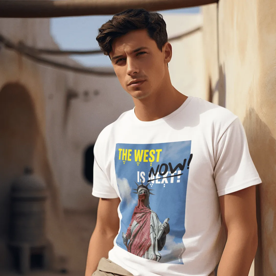 "Lady Oppression" White T-shirt for Men