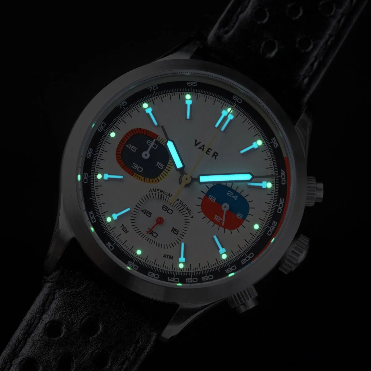 R1 USA Rally Chronograph - Cream 40mm