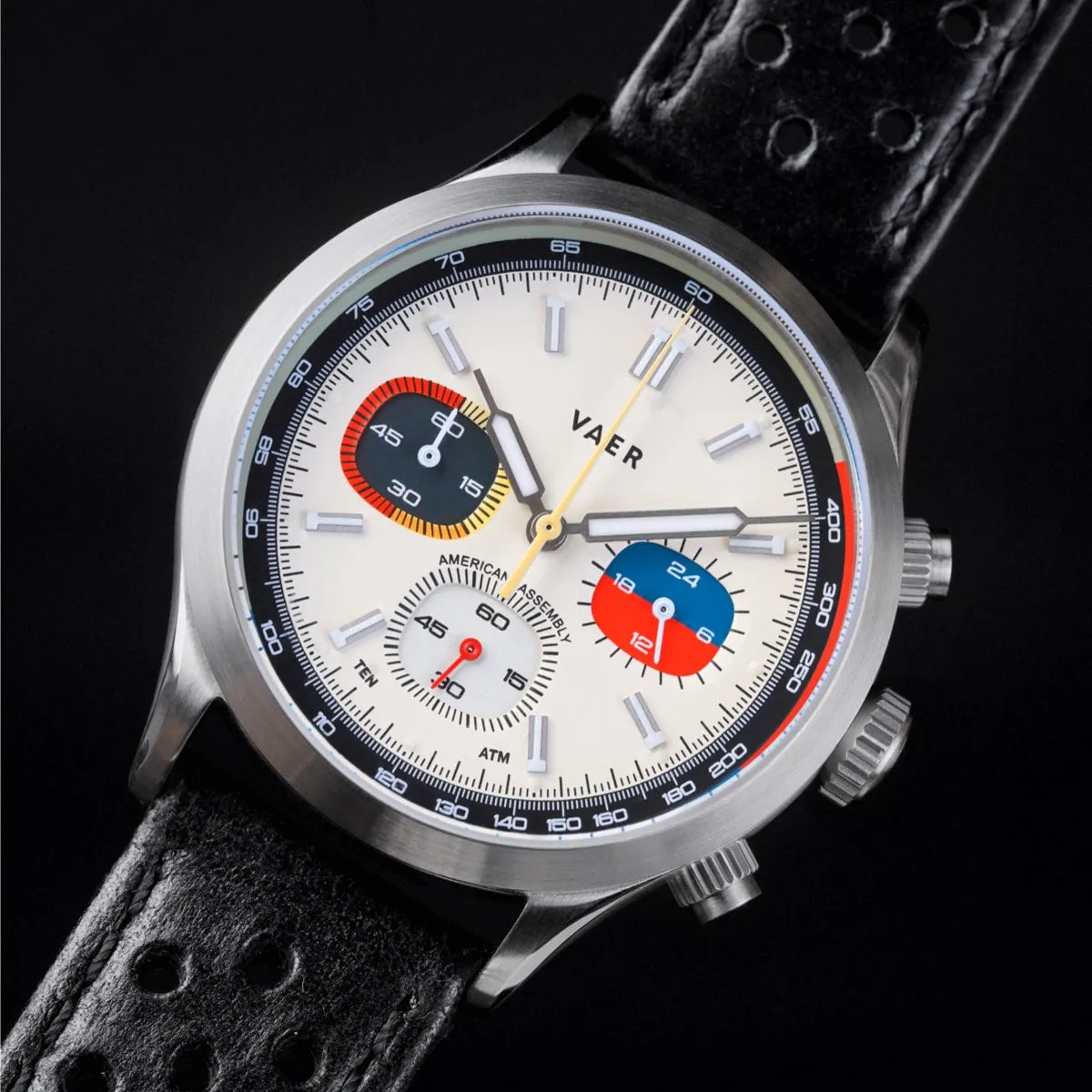 R1 USA Rally Chronograph - Cream 40mm