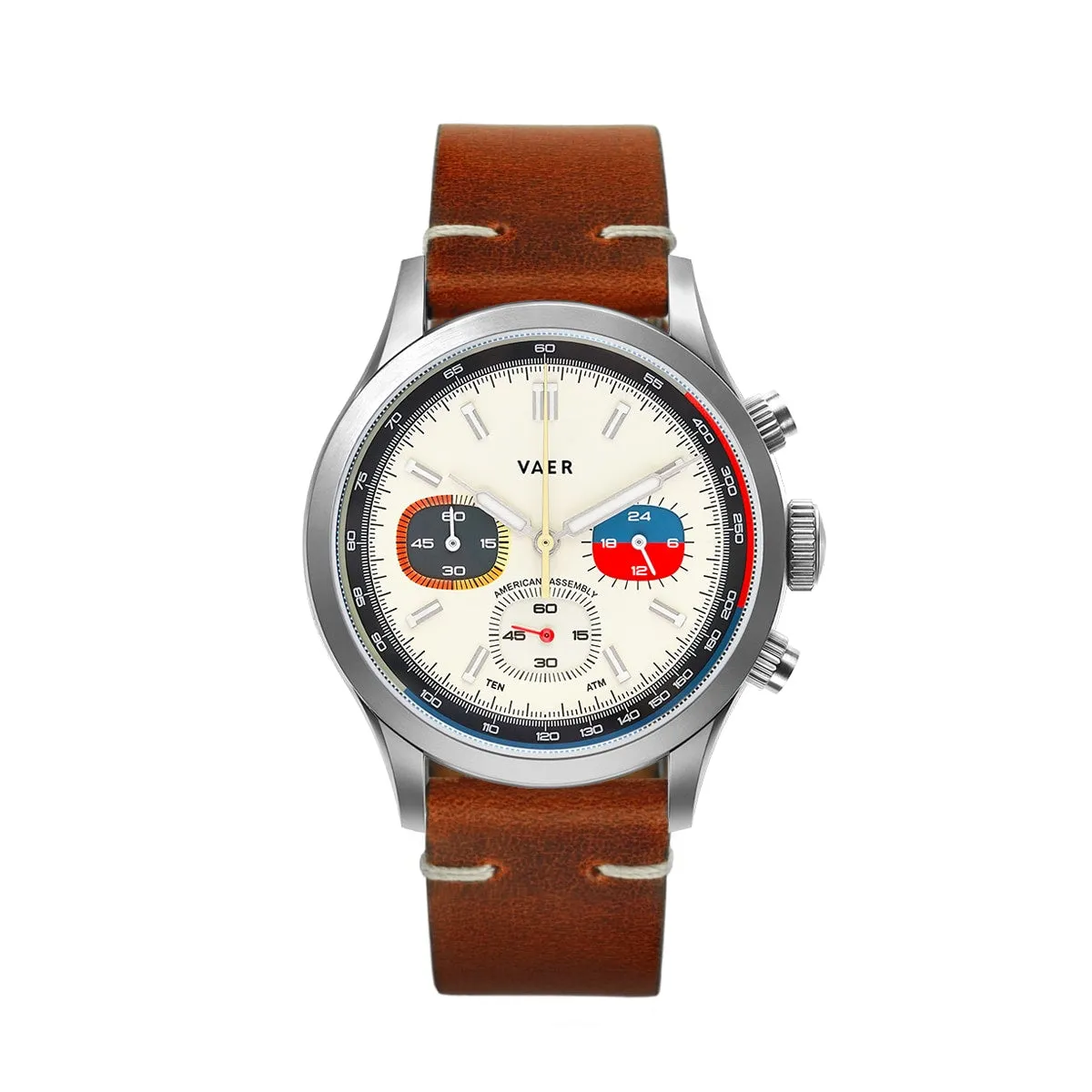 R1 USA Rally Chronograph - Cream 40mm