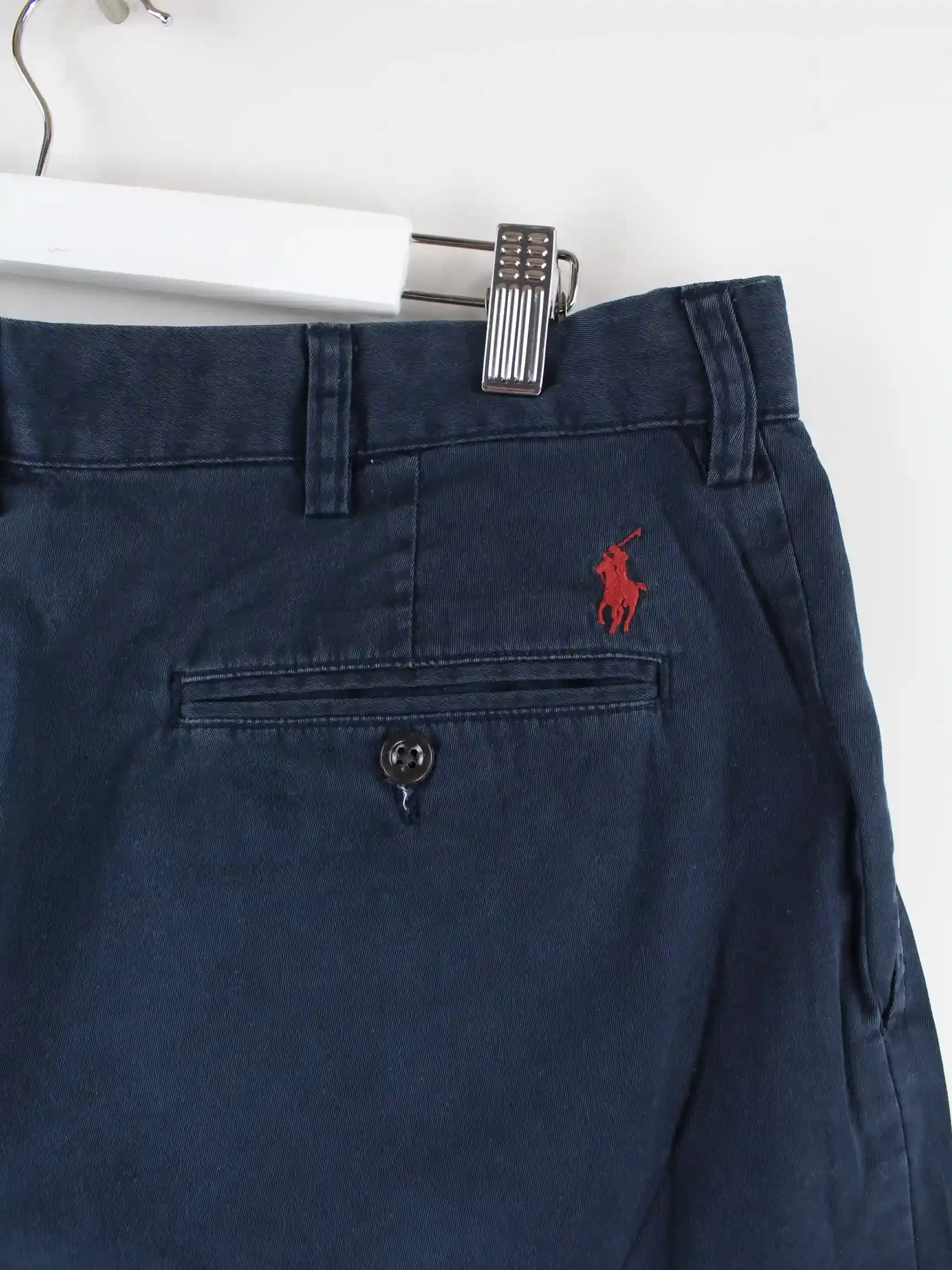 Ralph Lauren 90s Vintage Chino Shorts Blau W34