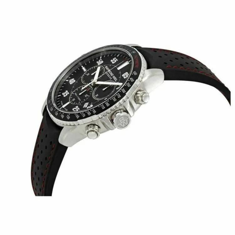 Raymond Weil Tango Chronograph Black Dial Men's Watch 8570-SR1-05207
