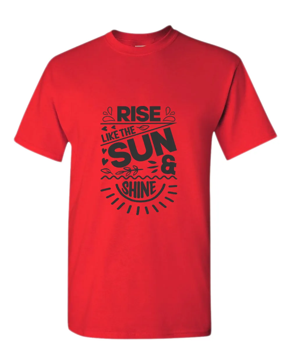 Rise like the sun and shine t-shirt, summer t-shirt, beach party t-shirt