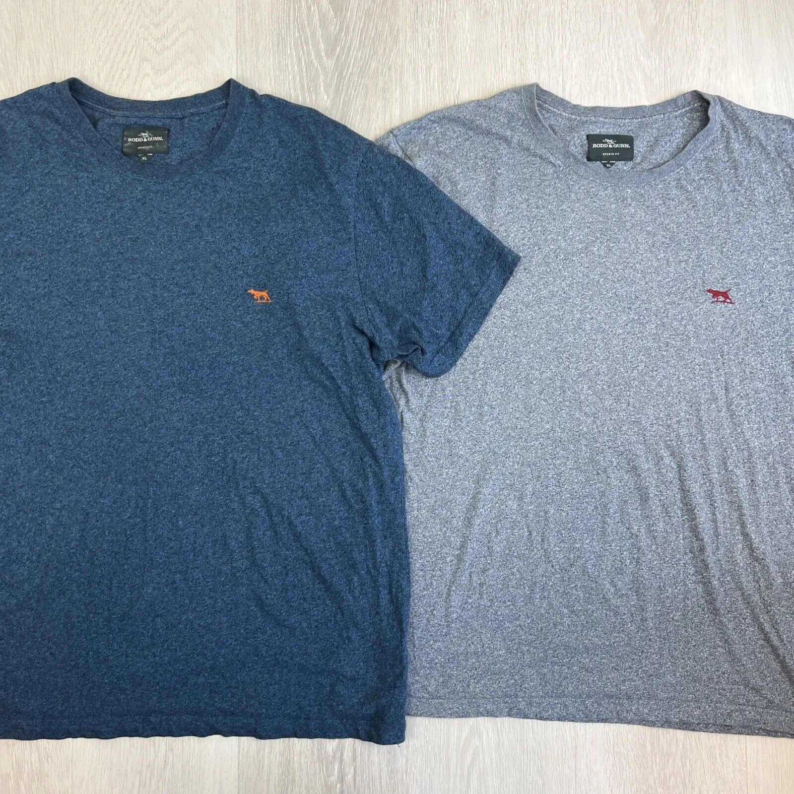 Rodd & Gunn Mens Cotton T-Shirt Bundle Size XL (2 T-Shirts)