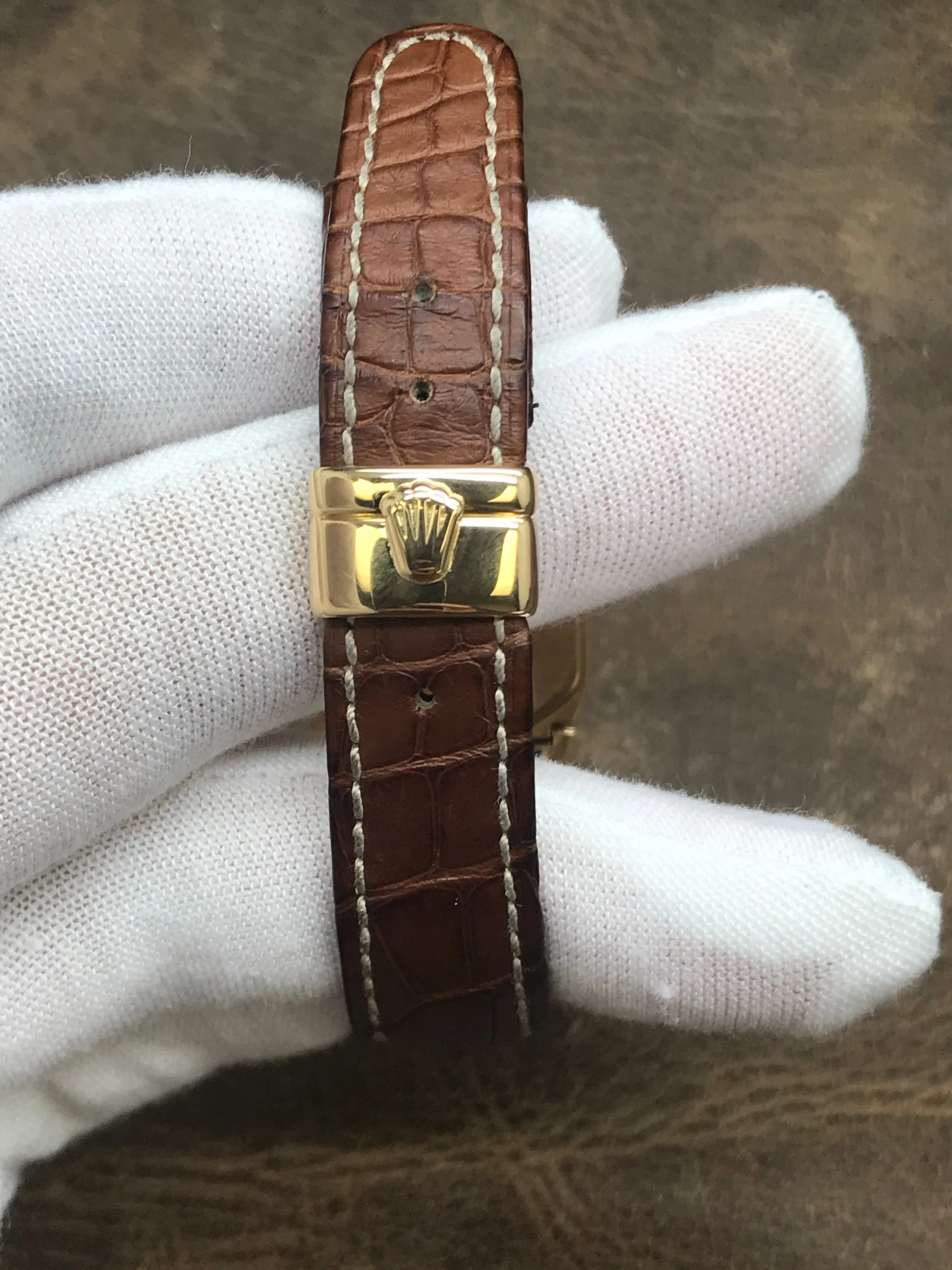 Rolex Cellini Cellini 6631 White Dial Quartz Women's Watch