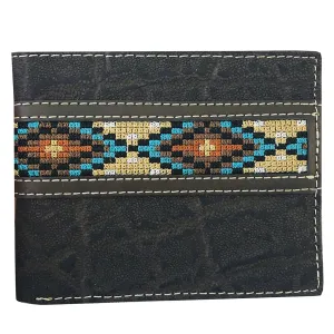 Roper Wallet Bi Fold Aztec Brown