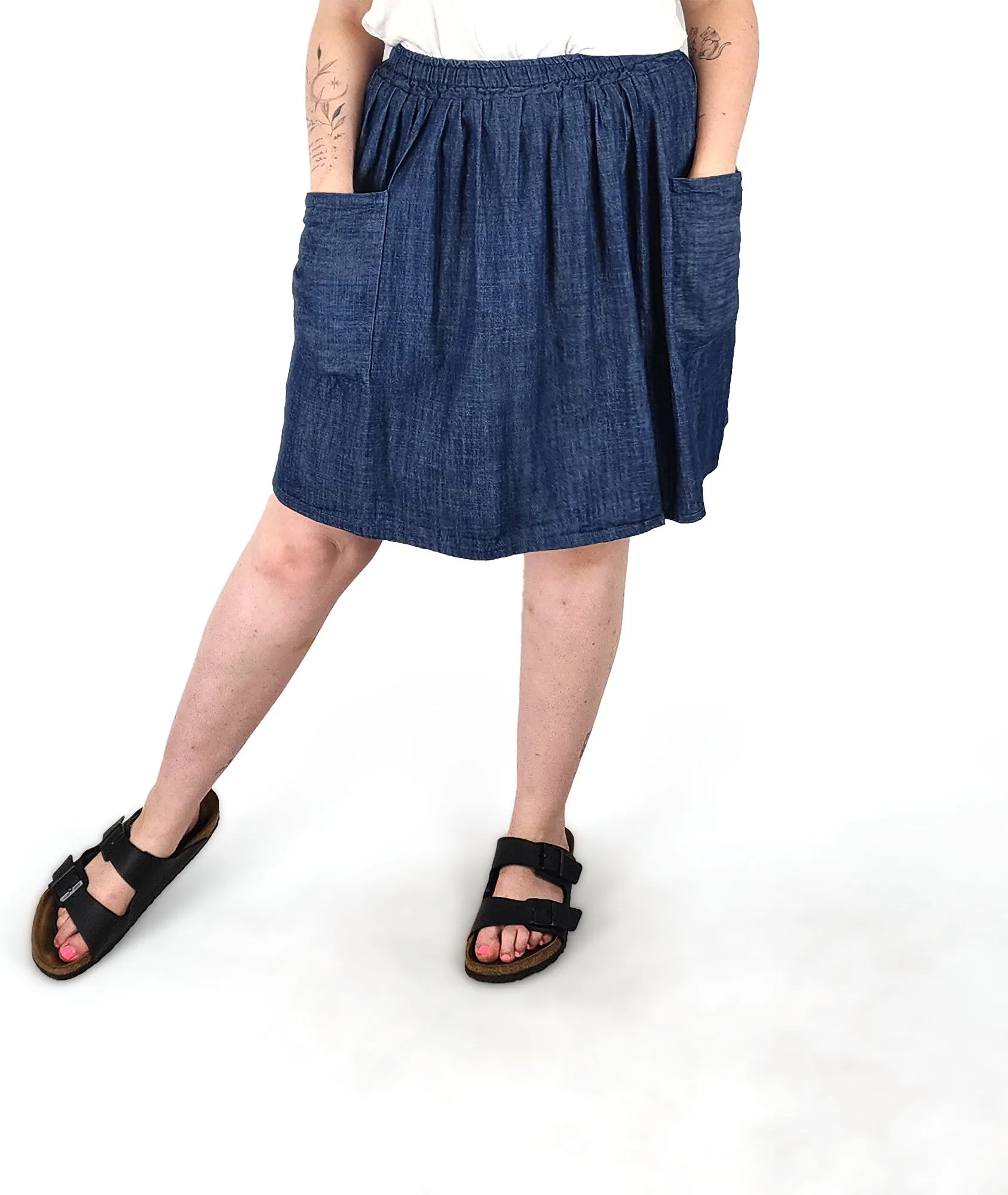 Rummage Style denim skirt size 12