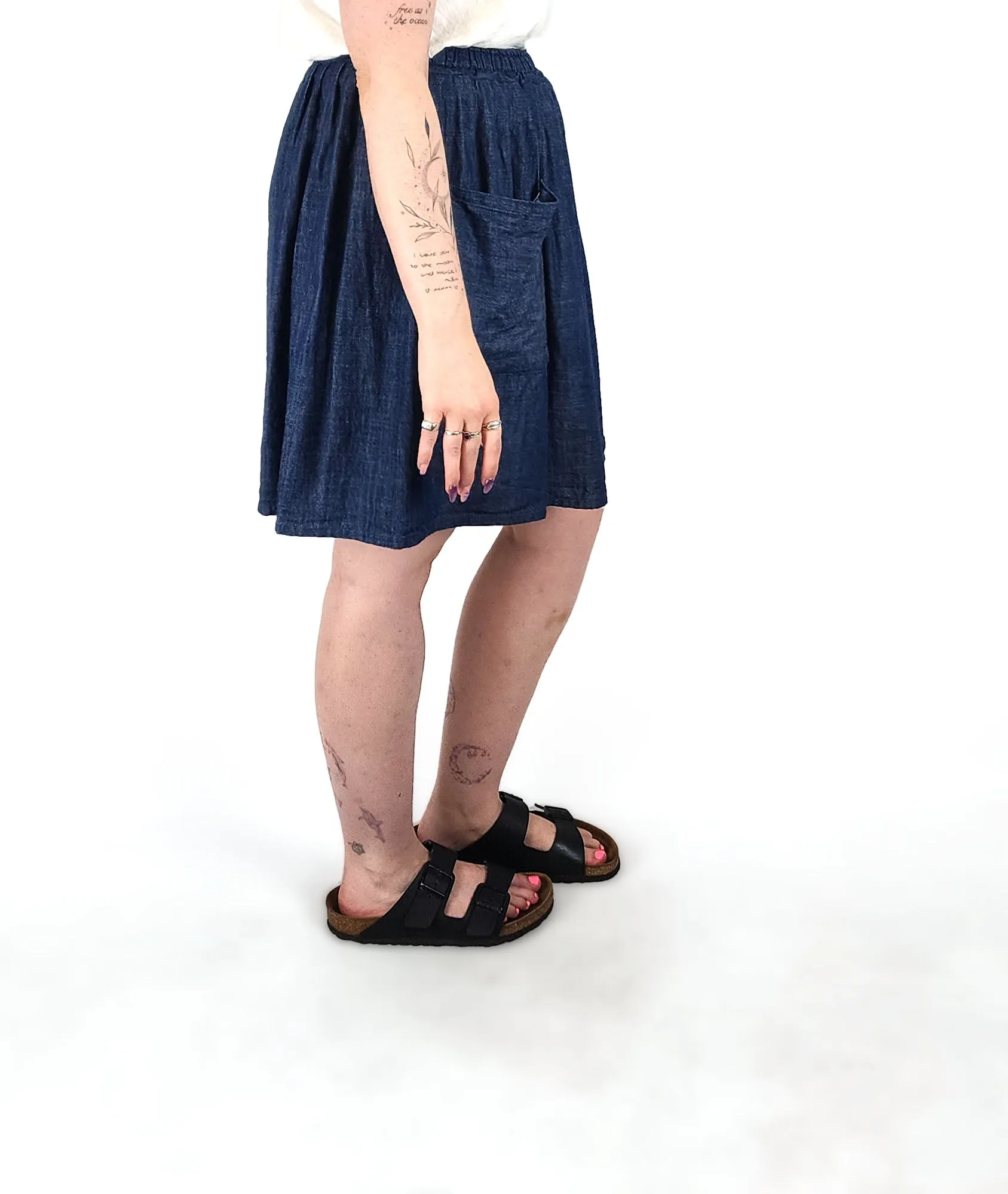 Rummage Style denim skirt size 12