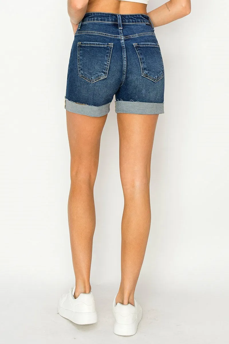 Ruthie HIGH RISE CUFFED SHORTS