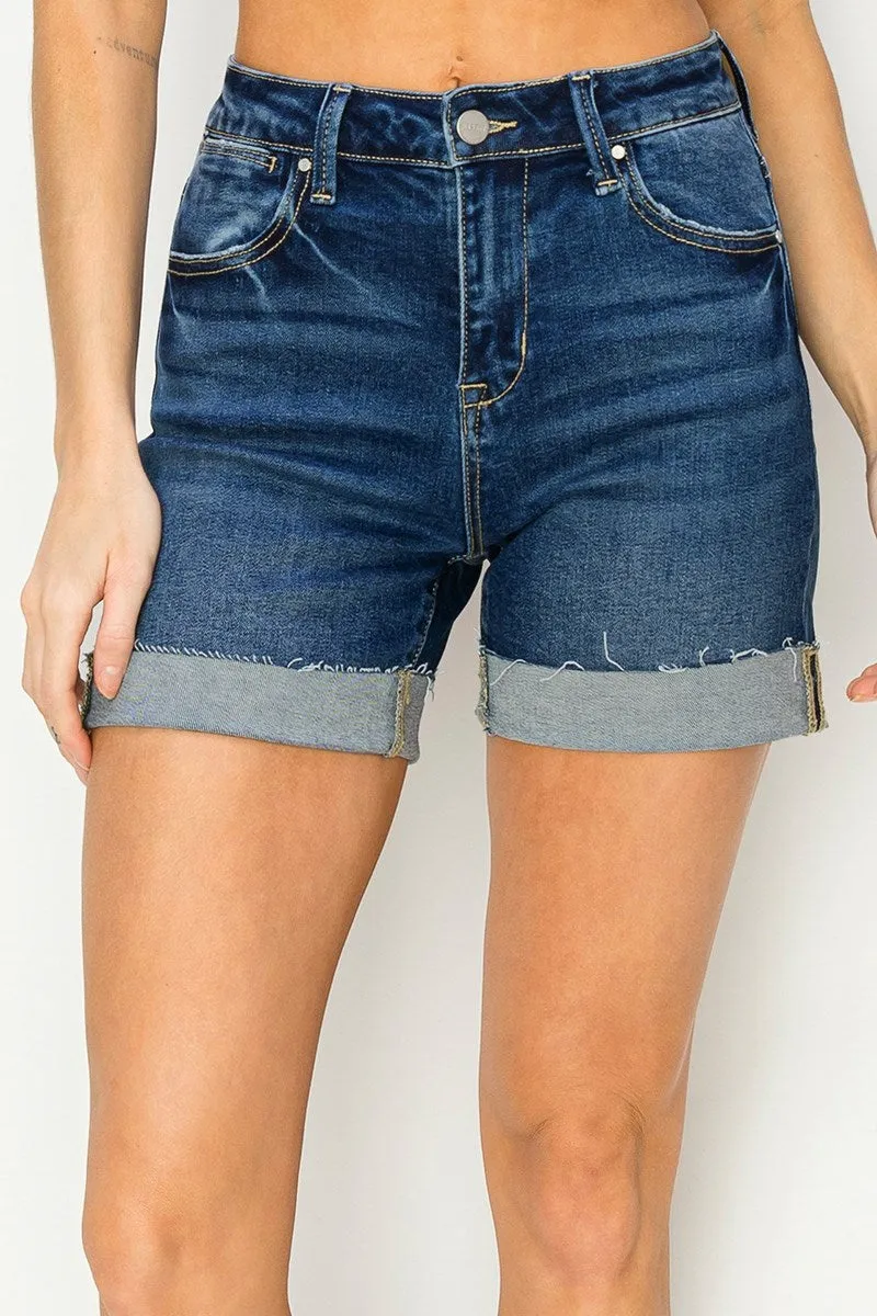 Ruthie HIGH RISE CUFFED SHORTS