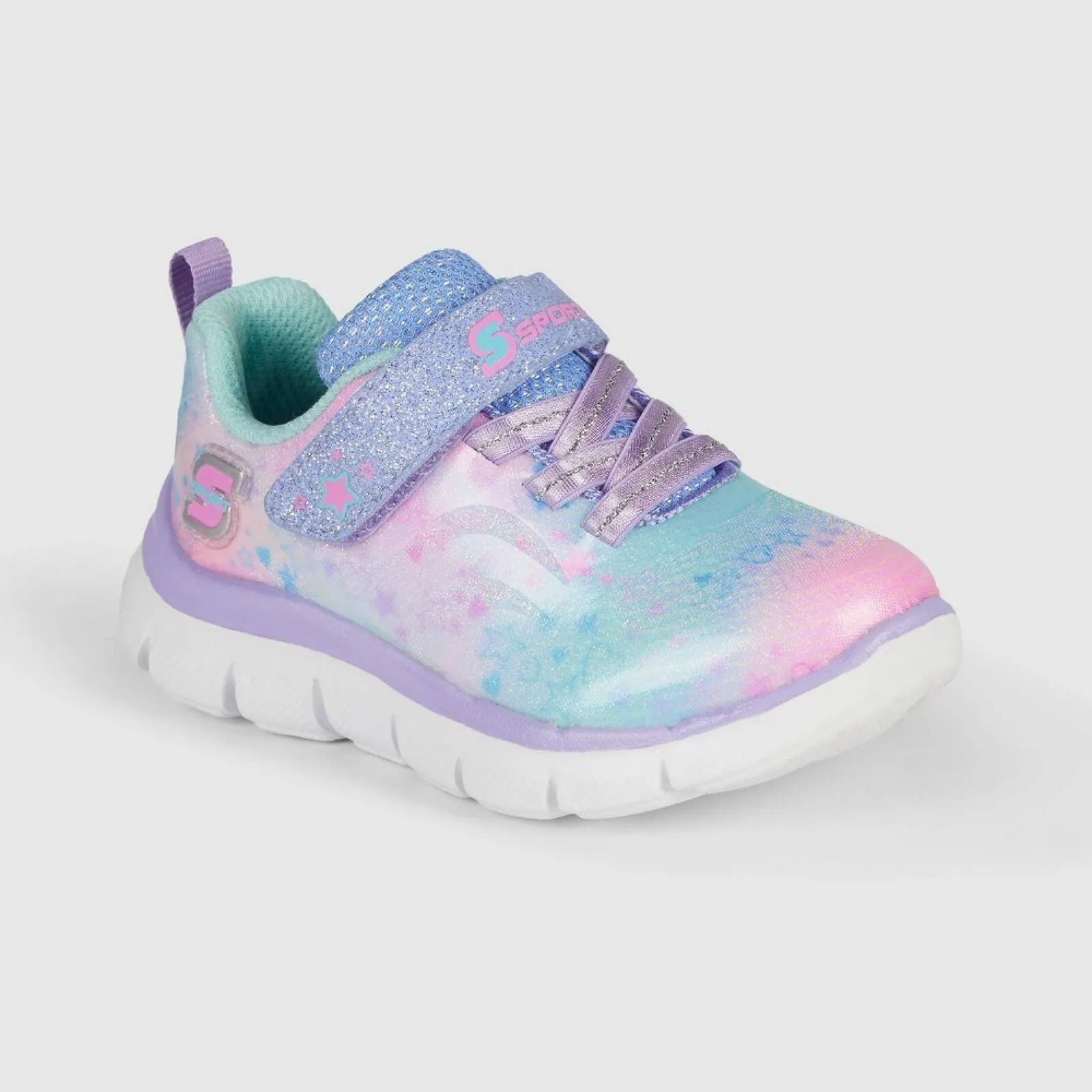 S Sport By Skechers Toddler Girls Kimie Tie-Dye Sneakers Purple Multi 5T