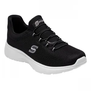 S Sport By Skechers Womens  Rummie Pull-On Sneakers 54349319 Black 12M
