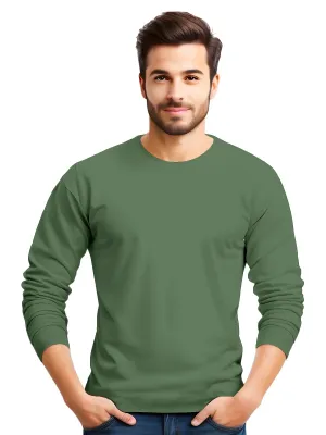 Sage Green | ACTION series | Full Sleeve T shirt for Men