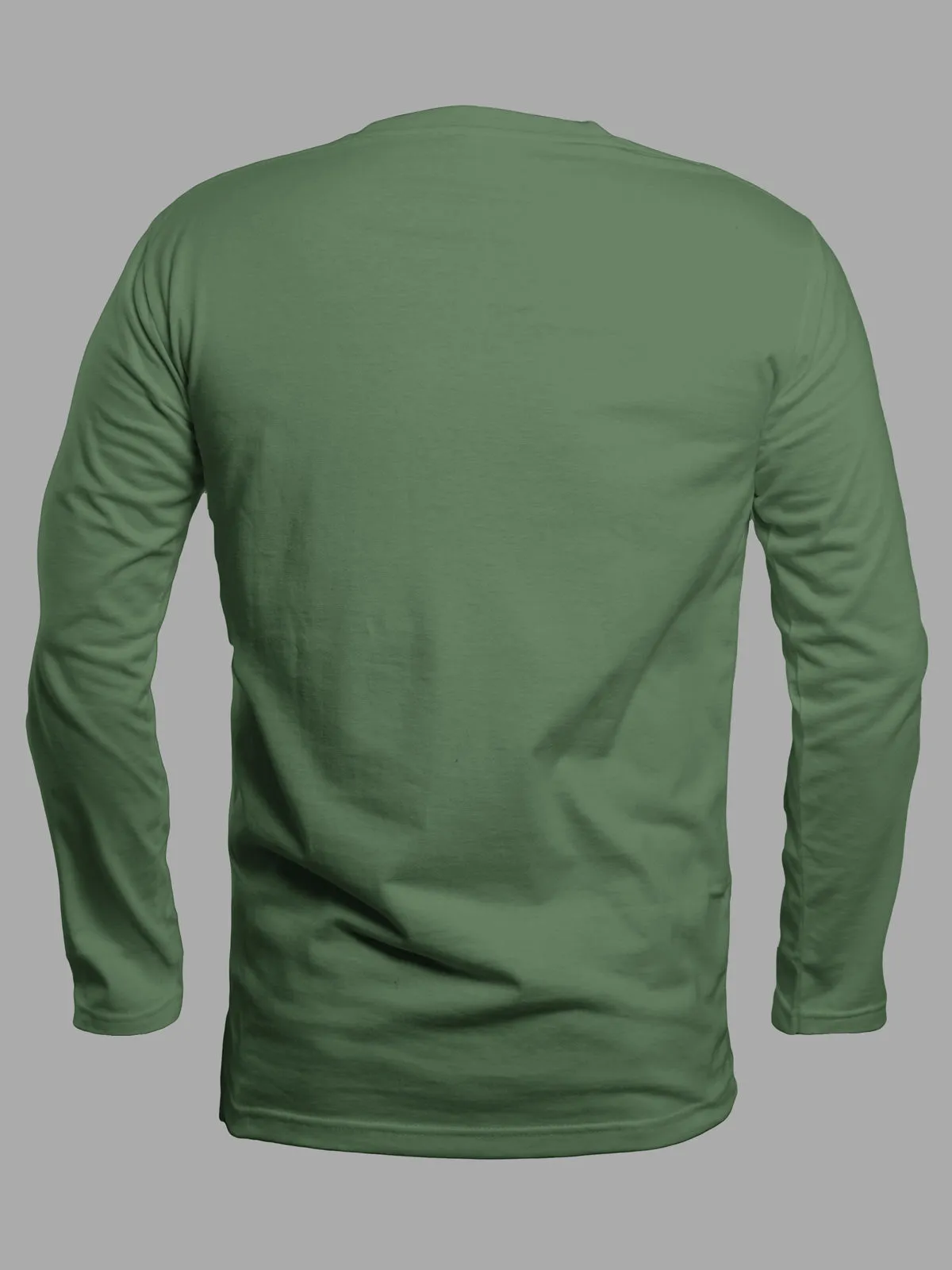 Sage Green | ACTION series | Full Sleeve T shirt for Men