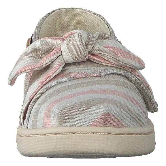 Salmon Wvn Strpe/syn Tn Bimini Pink