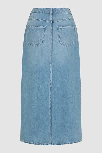 Second Female Dustine Skirt - Denim Blue