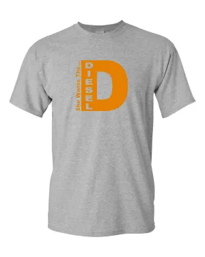 She Wants The D Diesel Funny Mens T Shirt Mechanic Tee Z2