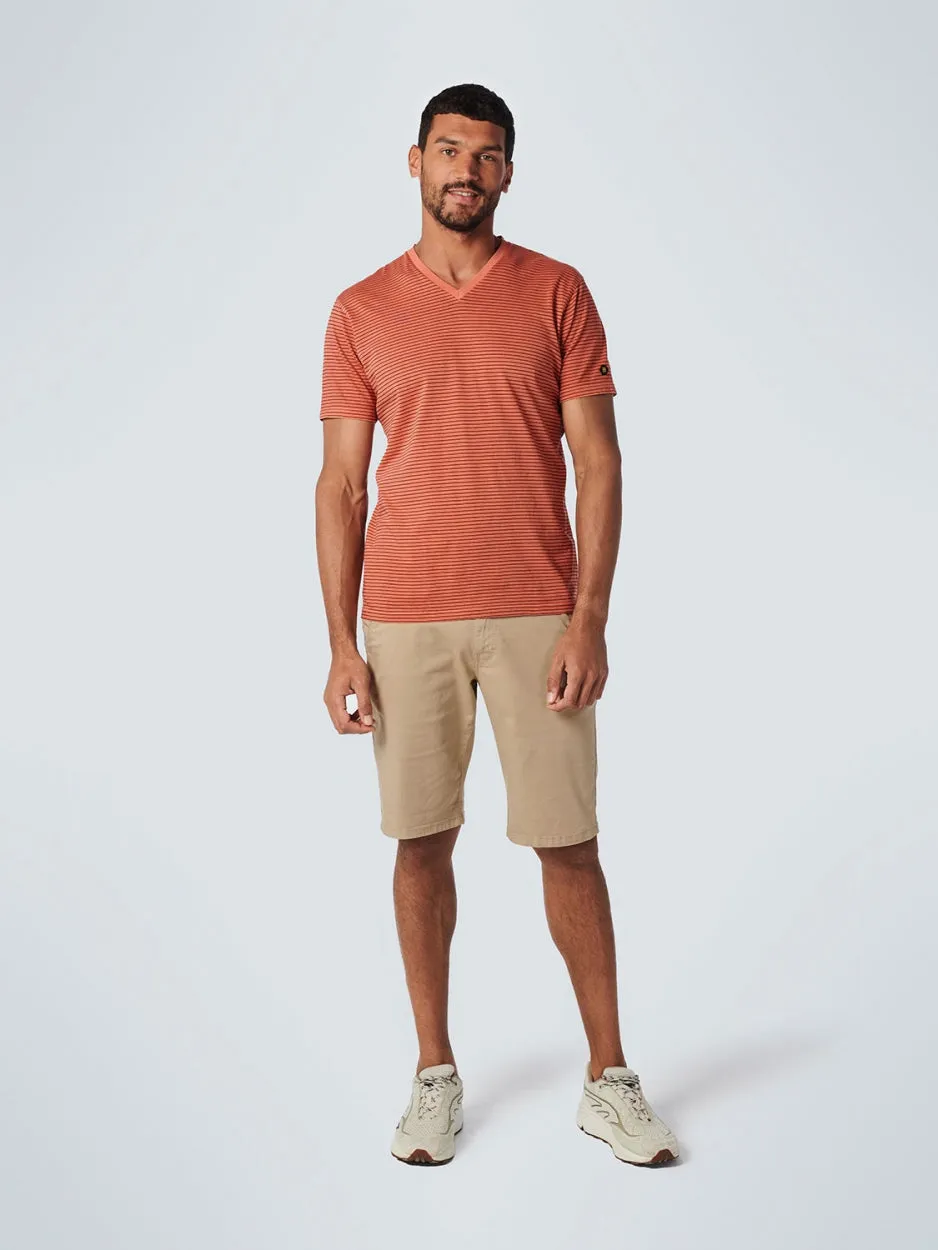 Short Chino Garment Dyed Twill Stretch | Sand